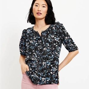 Loft Short Sleeve Blouse